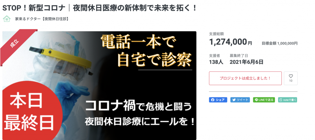 クラウドファンディング