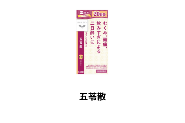 五苓散のパッケージ